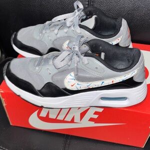 Nike AIR MAX SC Particle Grey Sneakers Black and Blue